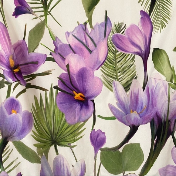 Alice + Olivia Joyce Floral Purple Dress - Picture 7 of 7